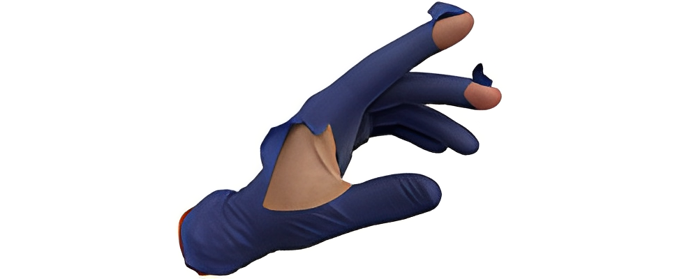 ripping disposable gloves