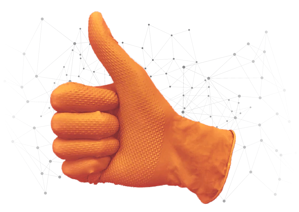Eagle Protect Delta Zero Tested & Verified safe nitrile gloves