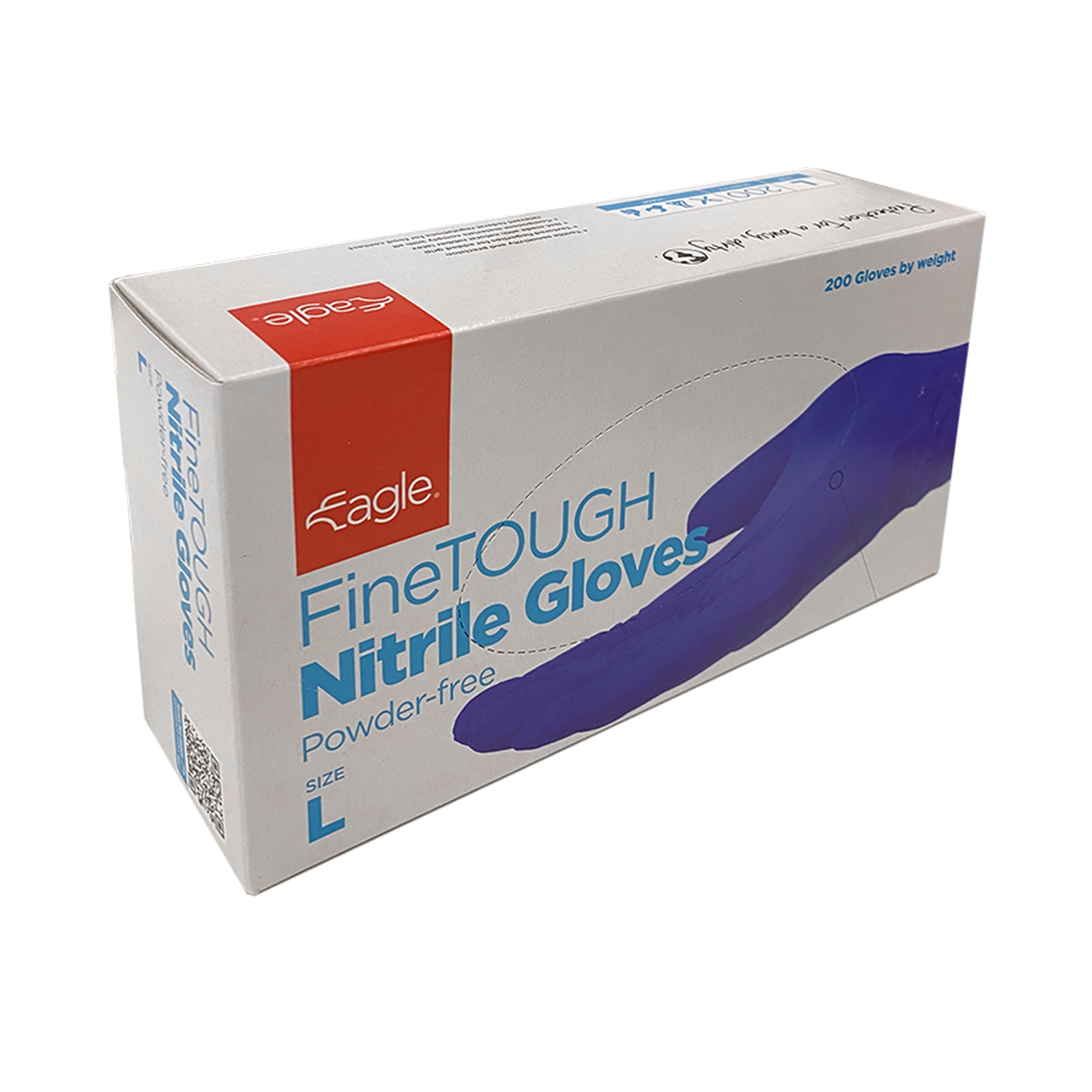 FineTOUGH 2.6mil Nitrile Gloves - Indigo image