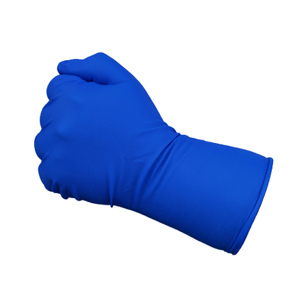 Heavy Duty Latex Gloves - Blue image