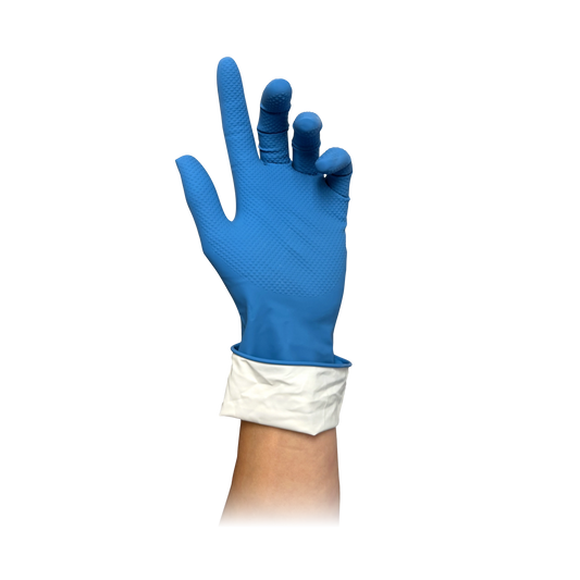 14-20 Double Diamond Latex Gloves - 14mil/20mil