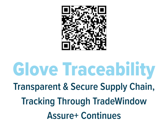 glove traceability qr code graphic