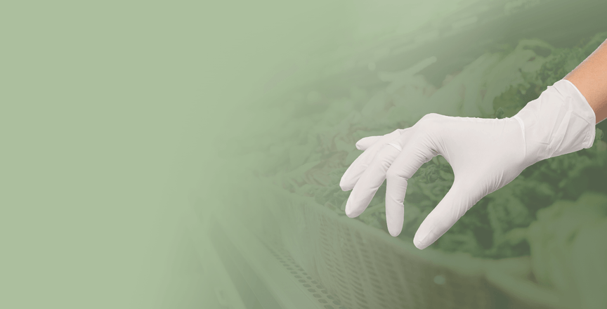 Disposable Nitrile gloves for organic food