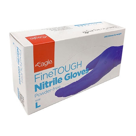 FineTOUGH Nitrile Gloves - Indigo image