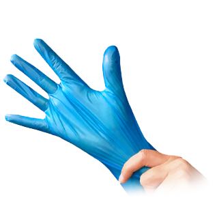 STRETCHPoly Gloves - Blue image