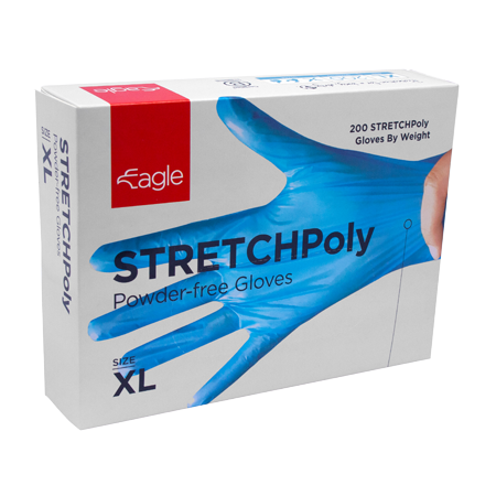 STRETCHPoly Gloves - Blue image